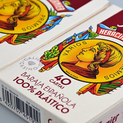 Imagen de NAIPE ESPAÑOL FOURNIER Nº2100 40 CARTAS PLÁSTICO