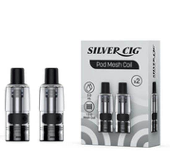 Picture of COILS SILVER CIG PODS E-TUBE MESH